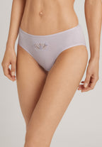 Kalea Floral Embroidered Hi-Cut Briefs | Pink Lavender 70849-2463