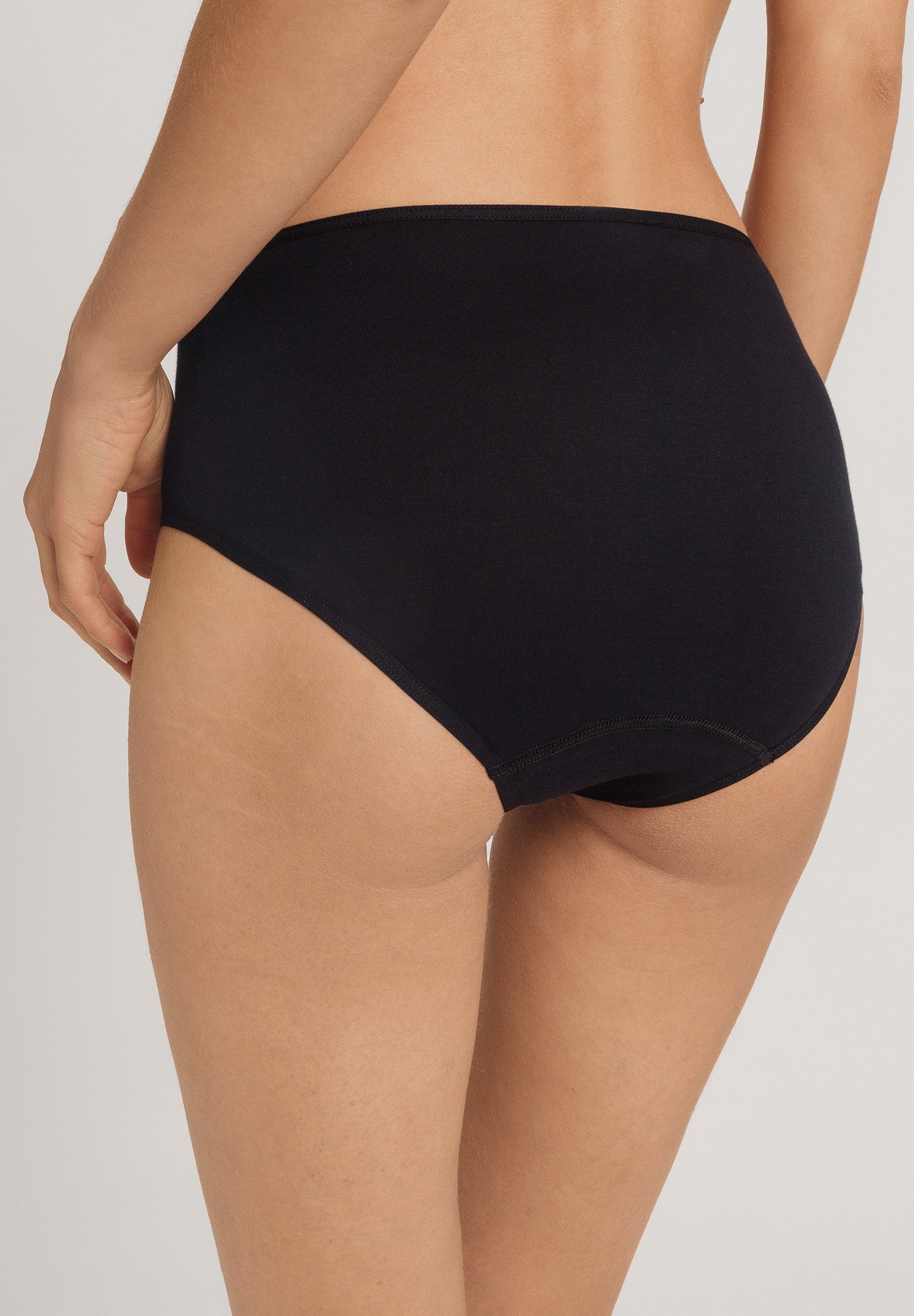 Kalea Floral Embroidered Full Briefs | Black 70850-019