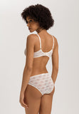 Ruby Geometric Lace Soft Cup Bra | Misty White 70852-2123