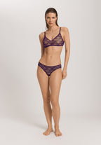 Ruby Geometric Lace Soft Cup Bra | Amethyst 70852-2431
