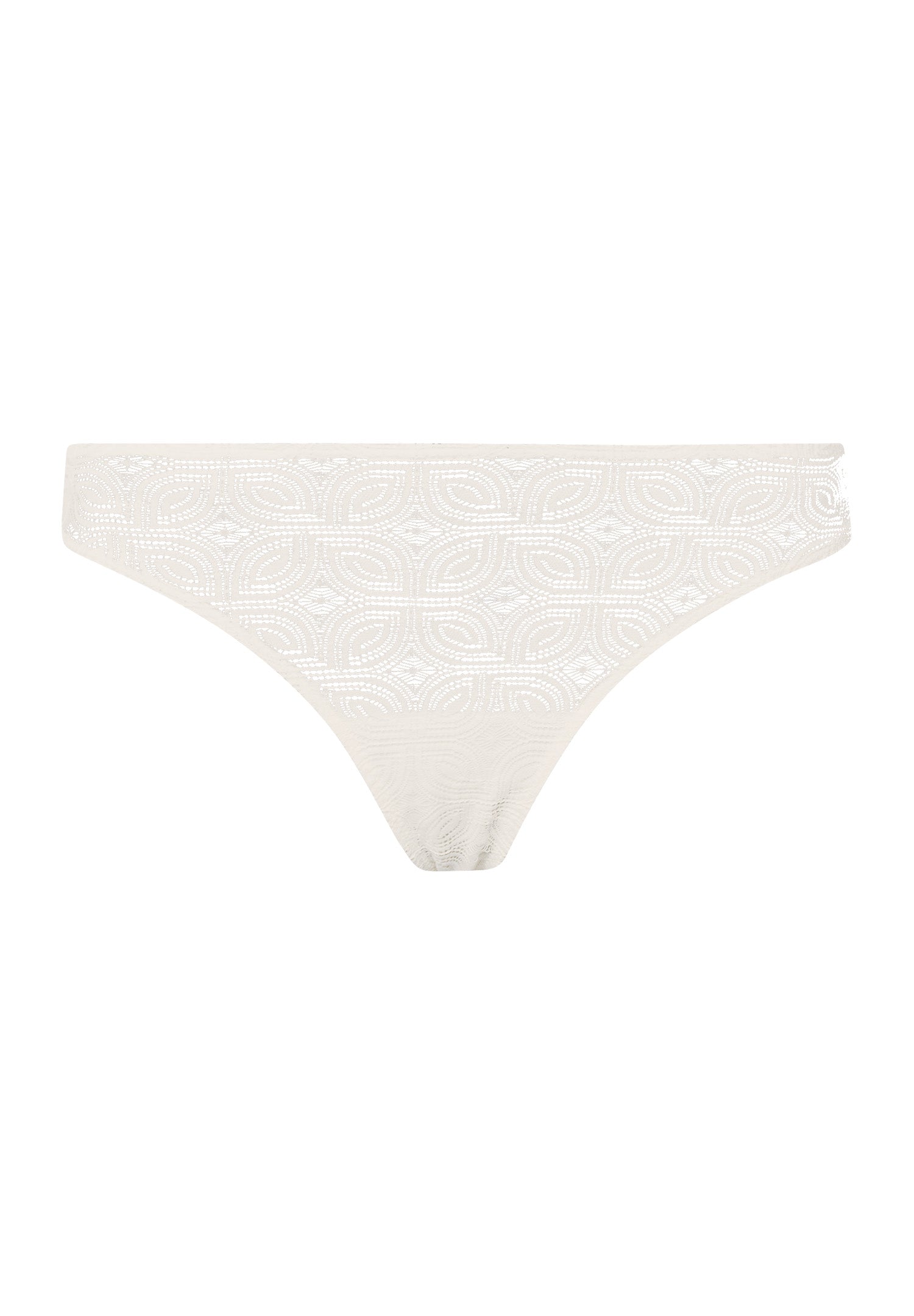 Ruby Geometric Lace Bikini | Misty White 70855-2123