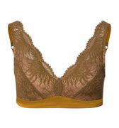 Gale Lace Trim Soft Cup Spacer Bra | Golden Cumin 70868-2803