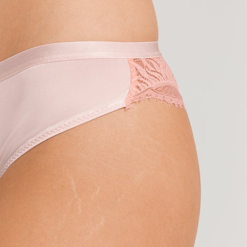 Gale Soft Brazillian Panty | Rosewater 70870-2111