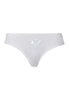 Belina Embroidered Cotton Hi-Cut Brief | White 70876-101