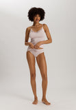 Belina Embroidered Cotton Hi-Cut Brief | Rosewater 70876-2111