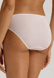 Belina Embroidered Cotton Hi-Cut Brief | Rosewater 70876-2111