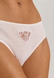 Belina Embroidered Cotton Hi-Cut Brief | Rosewater 70876-2111