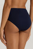 Belina Embroidered Cotton Full Brief | Deep Navy 70877-1610