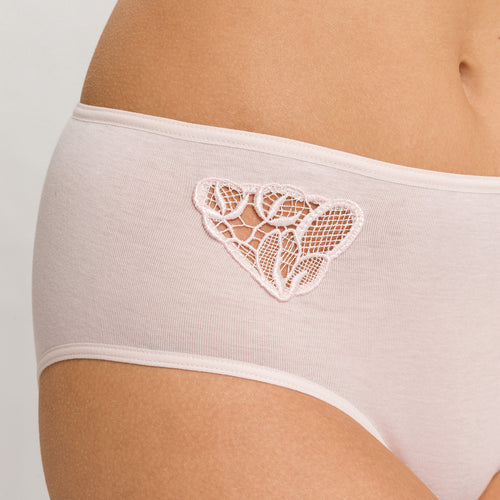 Belina Embroidered Cotton Full Brief | Rosewater 70877-2111