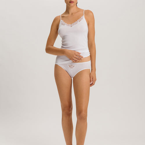 Belina Cotton V-Neck Camisole | White 70878-101