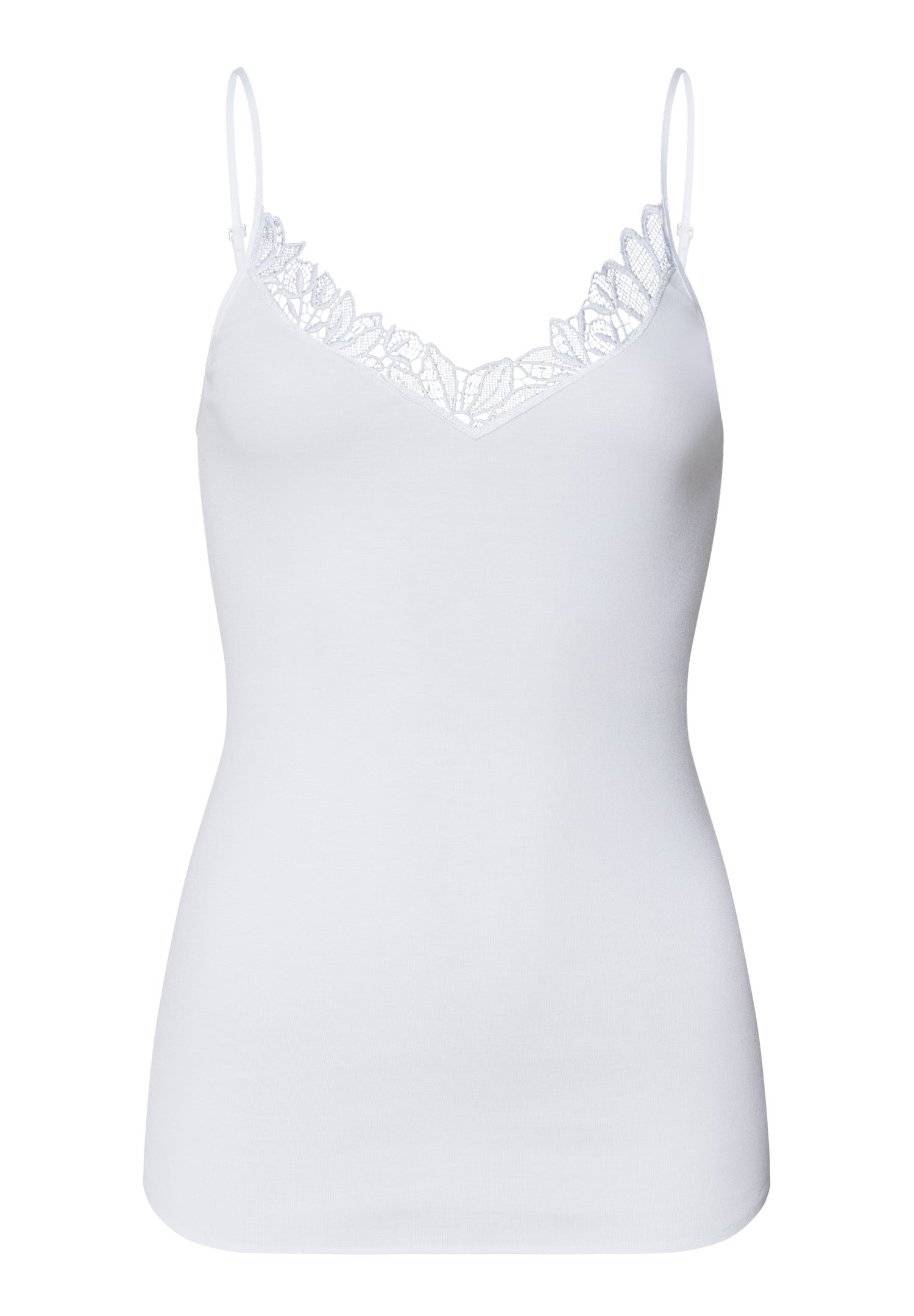 Belina Cotton V-Neck Camisole | White 70878-101