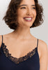 Belina Cotton V-Neck Camisole | Deep Navy 70878-1610