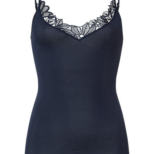 Belina Cotton V-Neck Camisole | Deep Navy 70878-1610