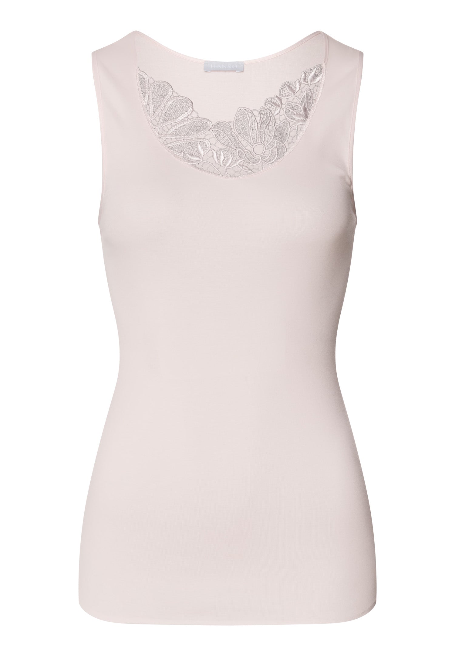 Belina Cotton Round Neck Tank Top | Rosewater 70879-2111