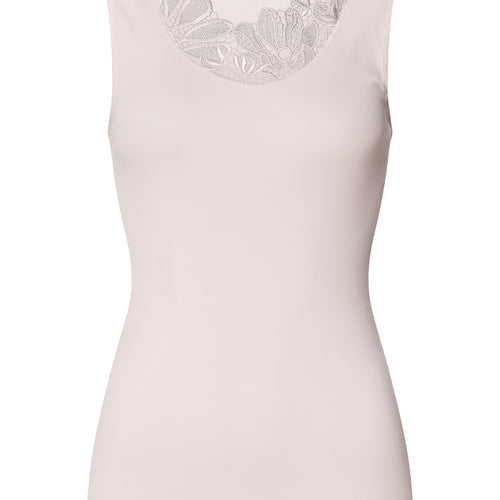 Belina Cotton Round Neck Tank Top | Rosewater 70879-2111