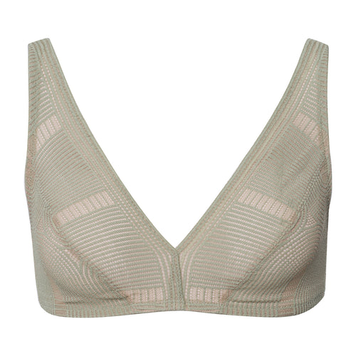 Martha Lace Soft Cup Bra | Crystal Green 70882-2732