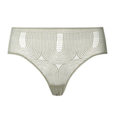 Martha Lace Hi-Cut Brief | Crystal Green 70884-2732