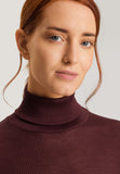 70901 Maria Turtleneck Shirt - 2483 Deep Maroon