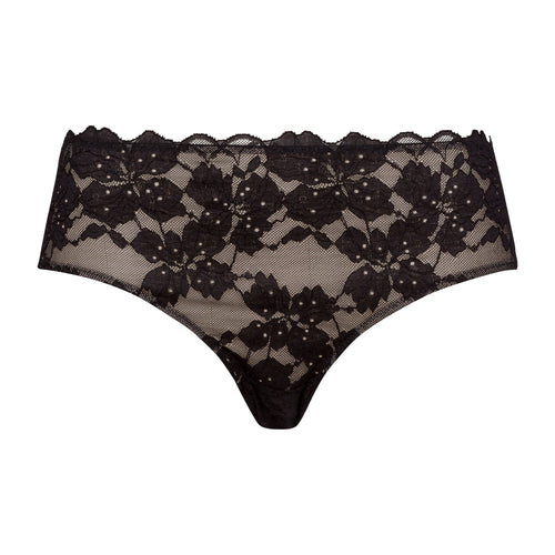 70906 Anais Hi Cut Brief - 2199 Black Beauty