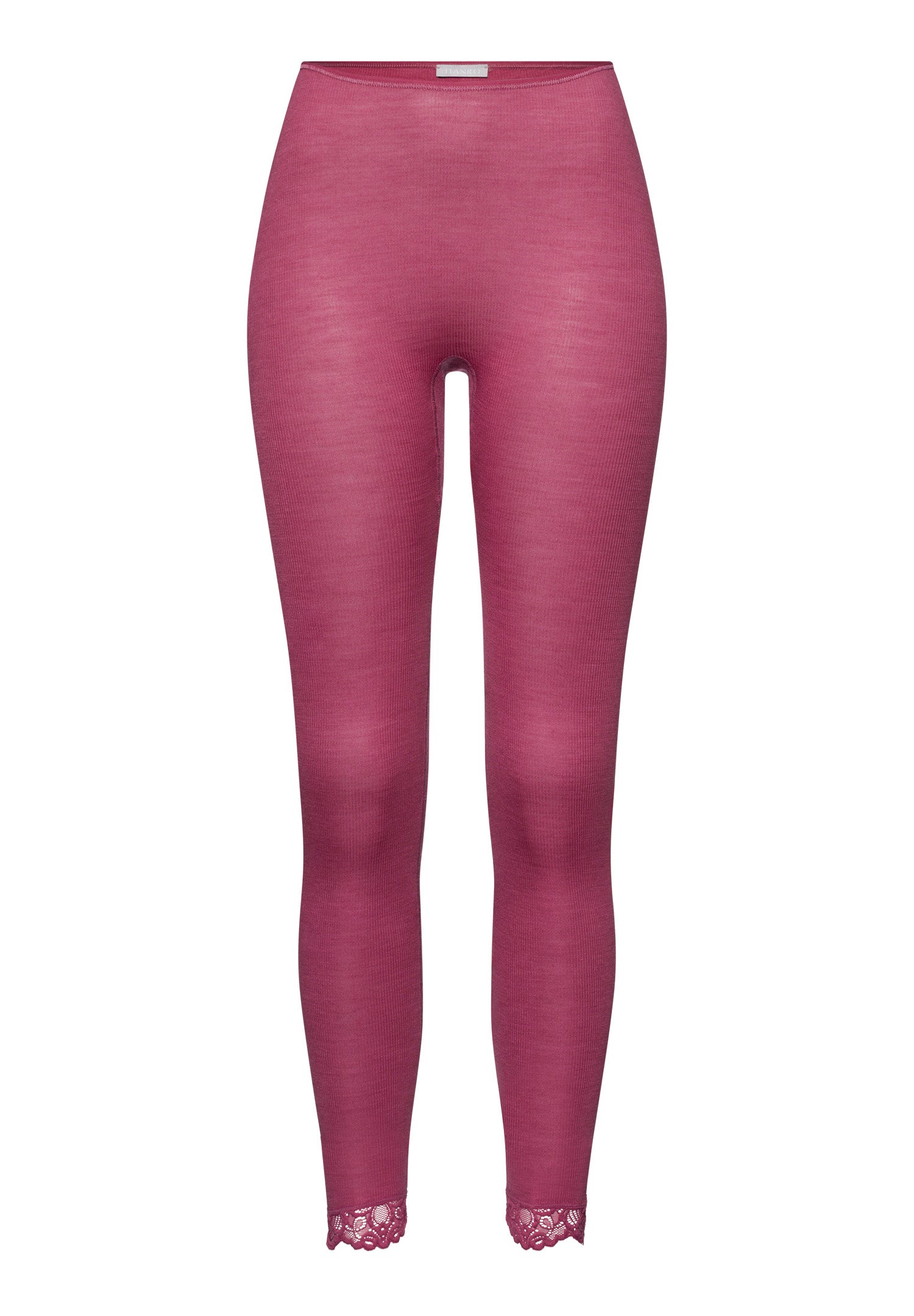 70910 Woolen Lace Leggings - 2414 Rose Wine