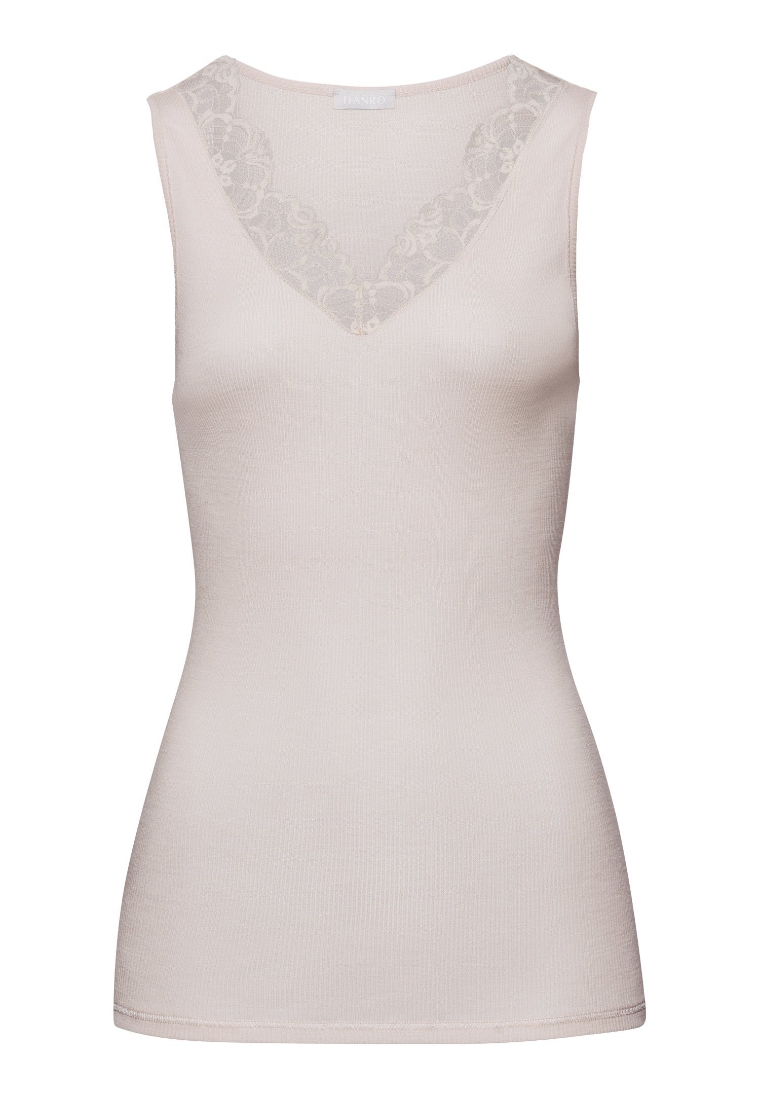 70912 Woolen Lace Tank Top - 2801 Pumice