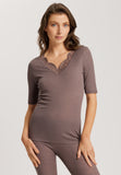 70913 Woolen Lace Short Sleeve Shirt - 2756 Stonewash