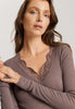 70914 Woolen Lace Long Sleeve Shirt - 2756 Stonewash
