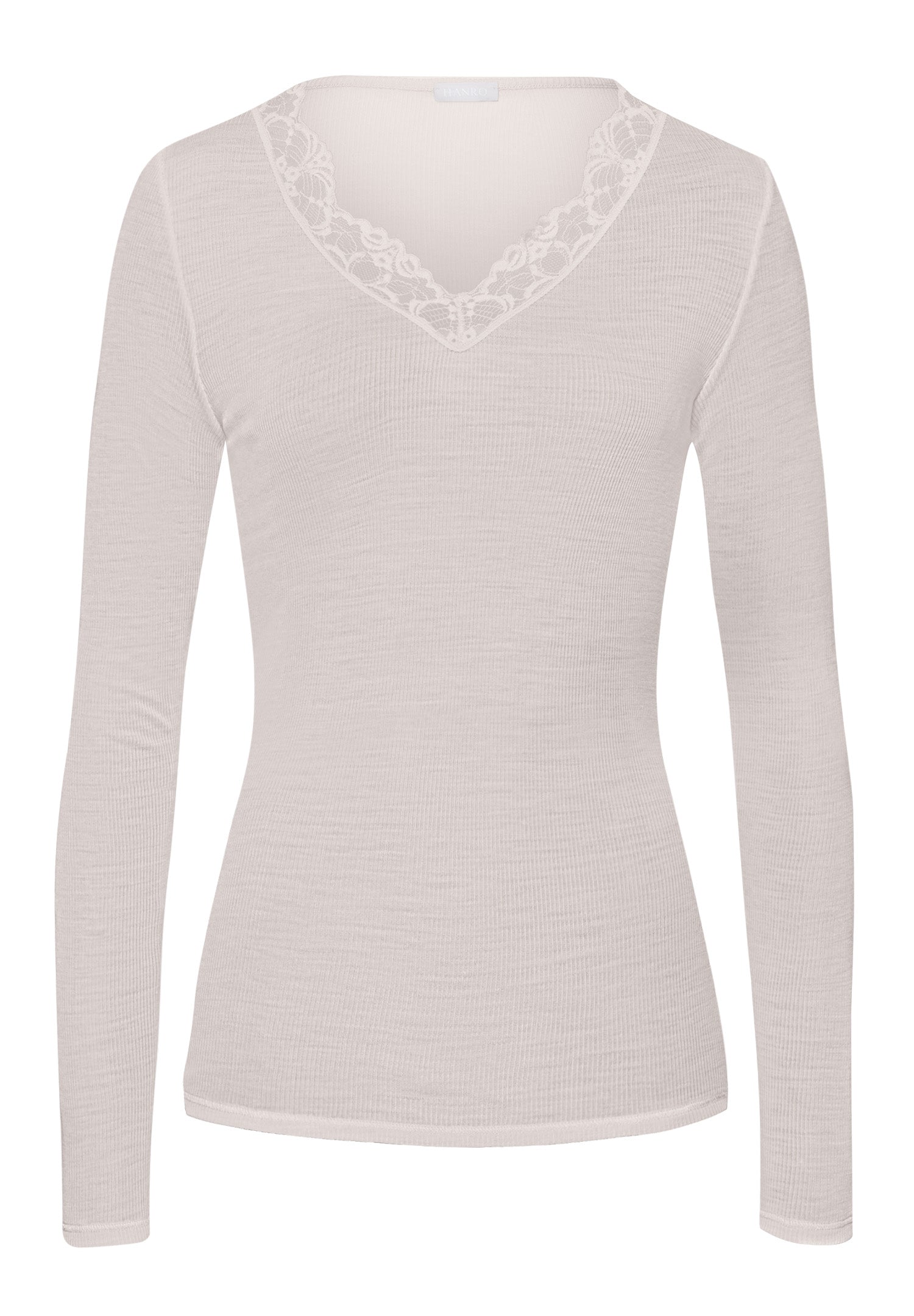 70914 Woolen Lace Long Sleeve Shirt - 2801 Pumice