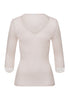 70915 Woolen Lace 3/4 Sleeve Shirt - 2801 Pumice
