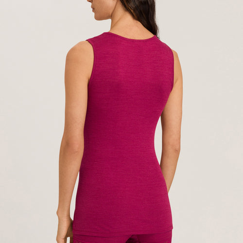 70971 Woolen Lace Tank Top - 2406 Intense Garnet