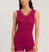 70971 Woolen Lace Tank Top - 2406 Intense Garnet