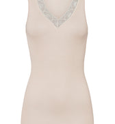 70971 Woolen Lace Tank Top - 2801 Pumice