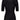 70972 Woolen Lace S/Slv Shirt - 019 Black