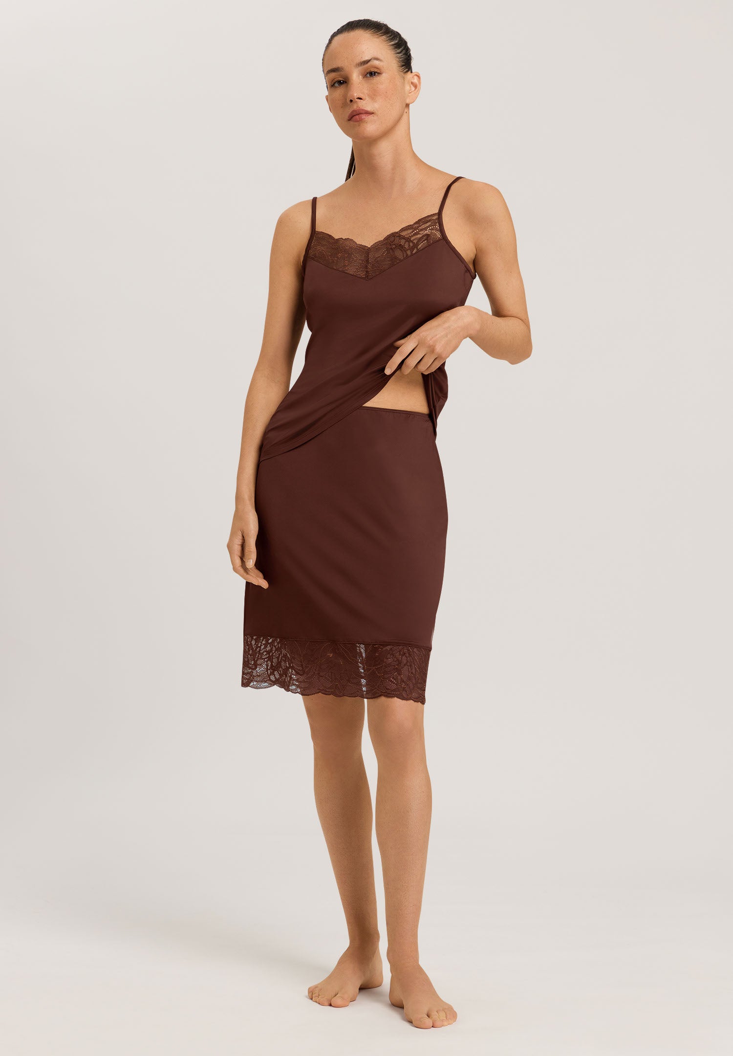 70985 Elia Spaghetti Cami - 1776 Chocolate Chip