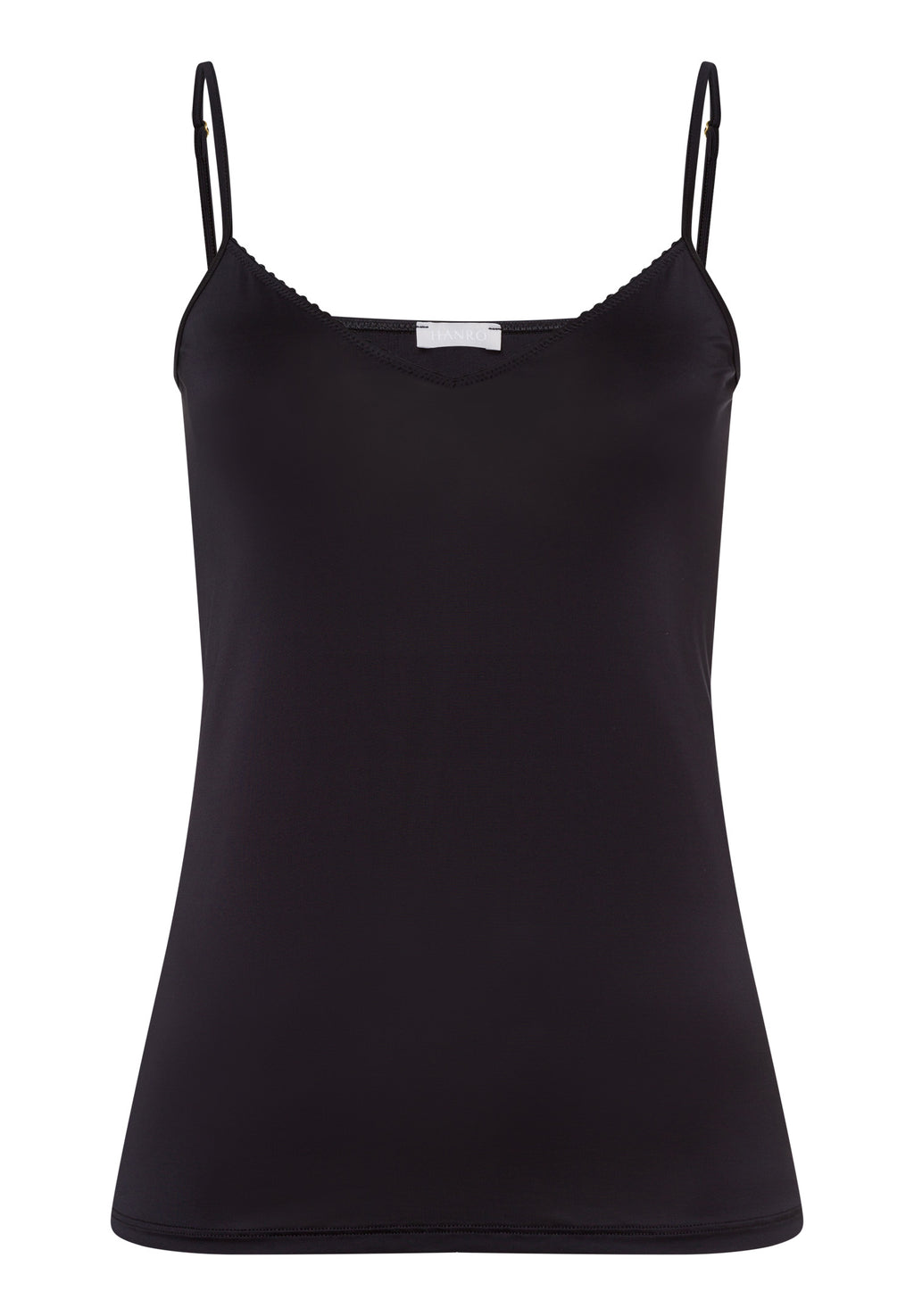 71063 Satin Deluxe Spaghetti Camisole - 019 Black