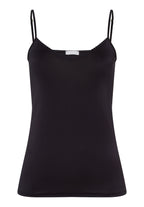 71063 Satin Deluxe Spaghetti Camisole - 019 Black