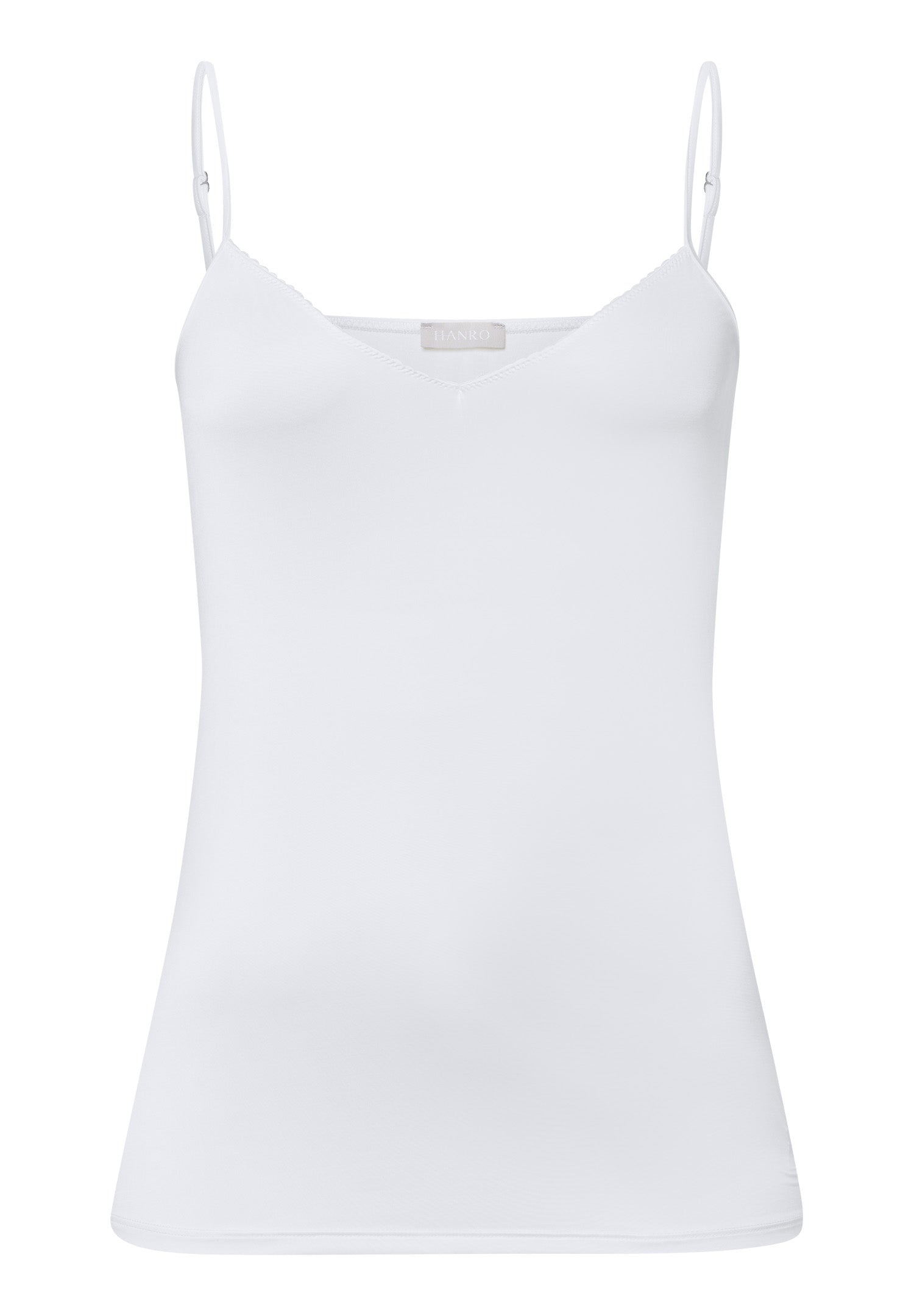 71063 Satin Deluxe Spaghetti Camisole - 102 Off White