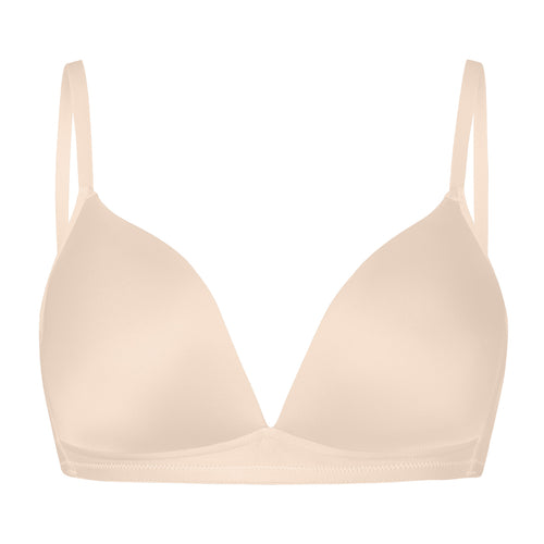 71071 Satin Deluxe Soft Cup Bra - 858 Natural