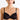 71072 Satin Deluxe Underwire Bra - 019 Black