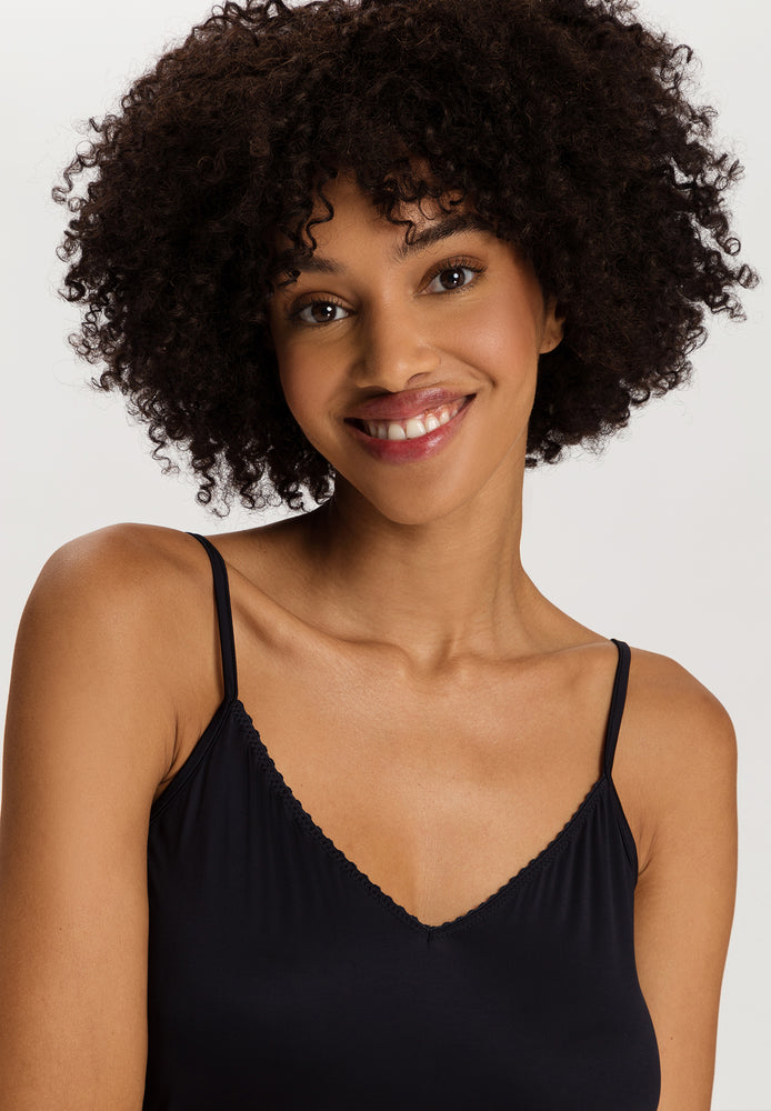 Satin Deluxe Bodydress | Black 71078-019 – HANRO