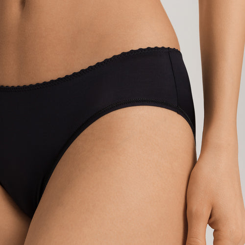 Satin Deluxe Satin Jersey Bikini | Black 71125-019