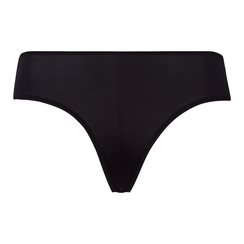 Satin Deluxe Satin Jersey Bikini | Black 71125-019