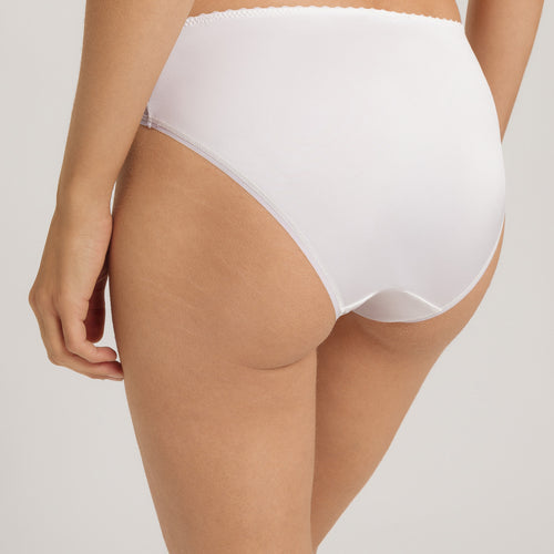 Satin Deluxe Satin Jersey Bikini | Off White 71125-102
