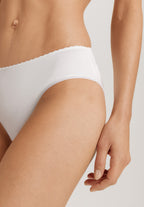 Satin Deluxe Satin Jersey Bikini | Off White 71125-102