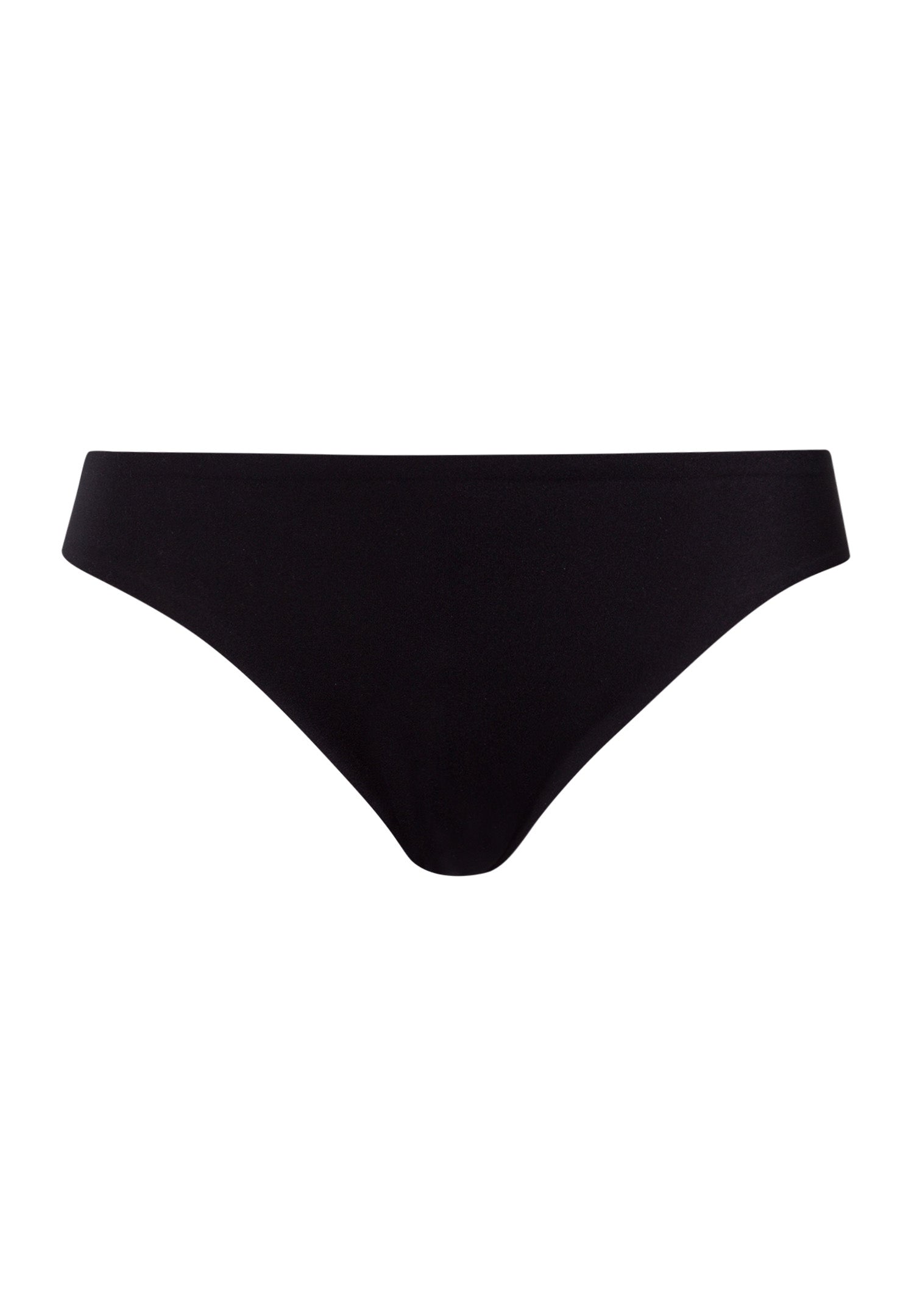 Invisible Touch Microfiber Seamless Thong | Black 71140-019