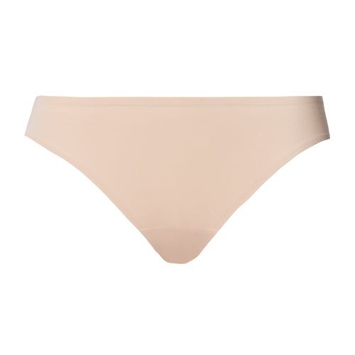 Invisible Touch Microfiber Seamless Thong | Beige 71140-274