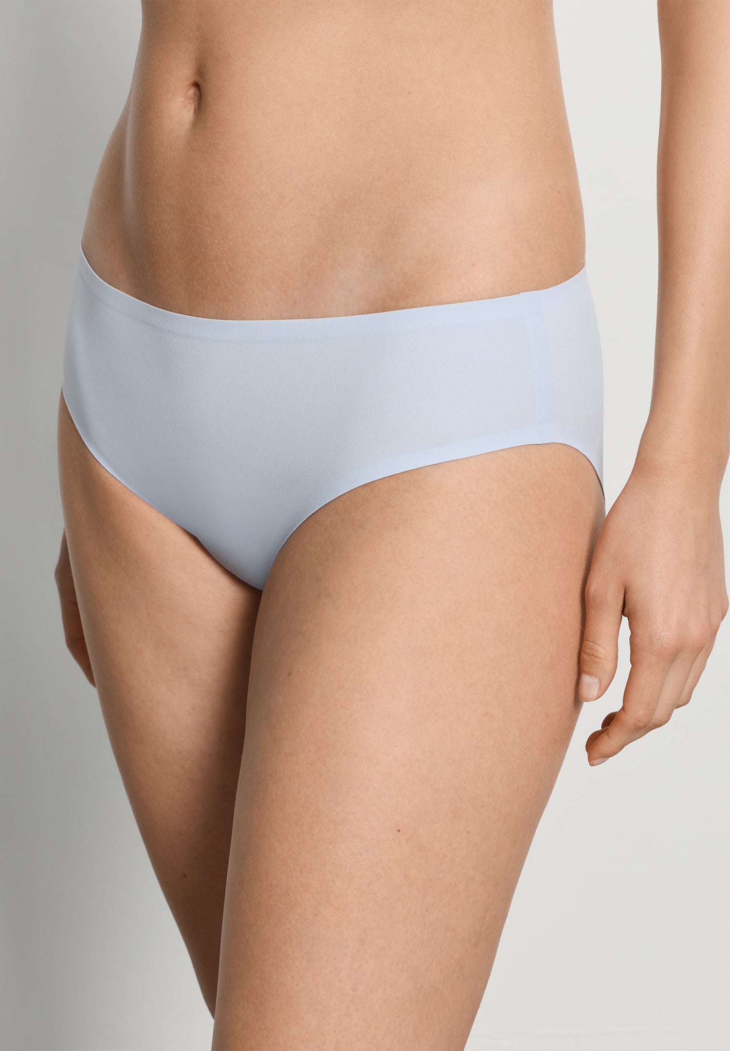 Invisible Touch Microfiber Seamless High Cut Brief | Blue Dove 71141-2581