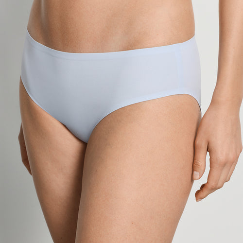 Invisible Touch Microfiber Seamless High Cut Brief | Blue Dove 71141-2581