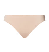 Invisible Touch Microfiber Seamless Hi-Cut Briefs | Beige 71142-274