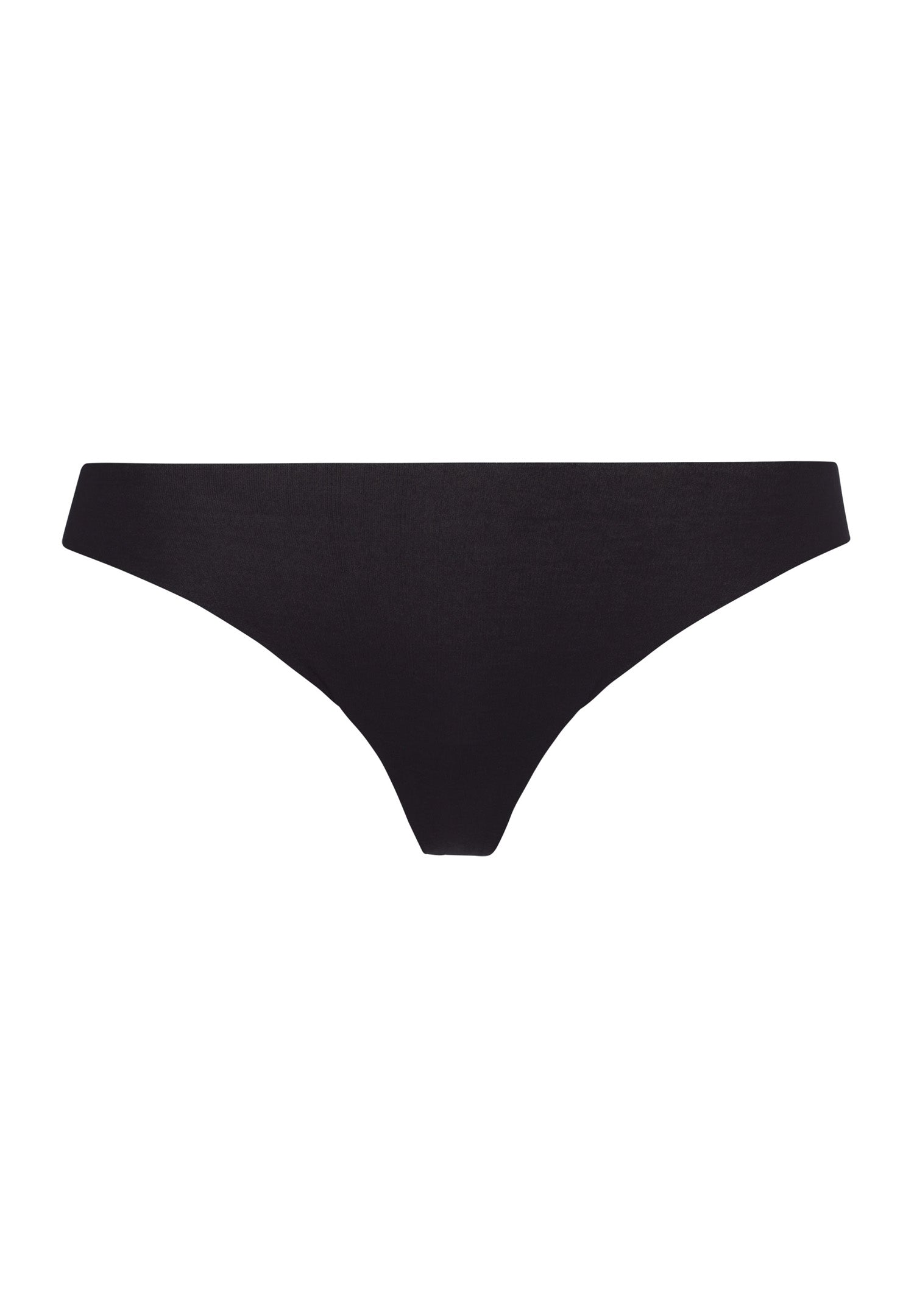 71225 Invisible Cotton Thong - 019 Black